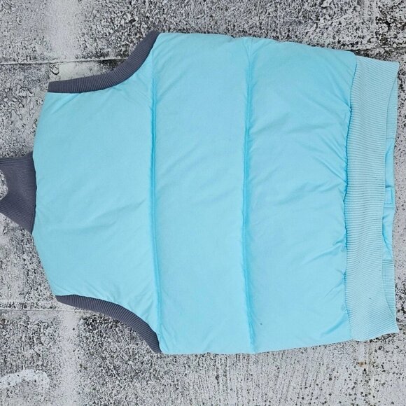 Adidas Women Vest Heavy Weight Sleeve Less Zip Up Jacket Coat Size L - Picture 7 of 11